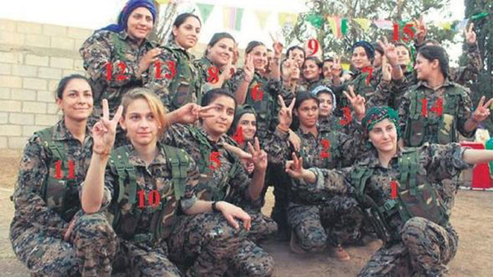 Bu fotoğraftaki kızların hepsi öldürüldü! PKK'nın kirli oyunu...