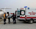 Hatay'da ambulans uçak 6 günlük bebek için havalandı