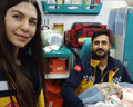 Şanlıurfa'da hamile kadın ambulansta doğum yaptı