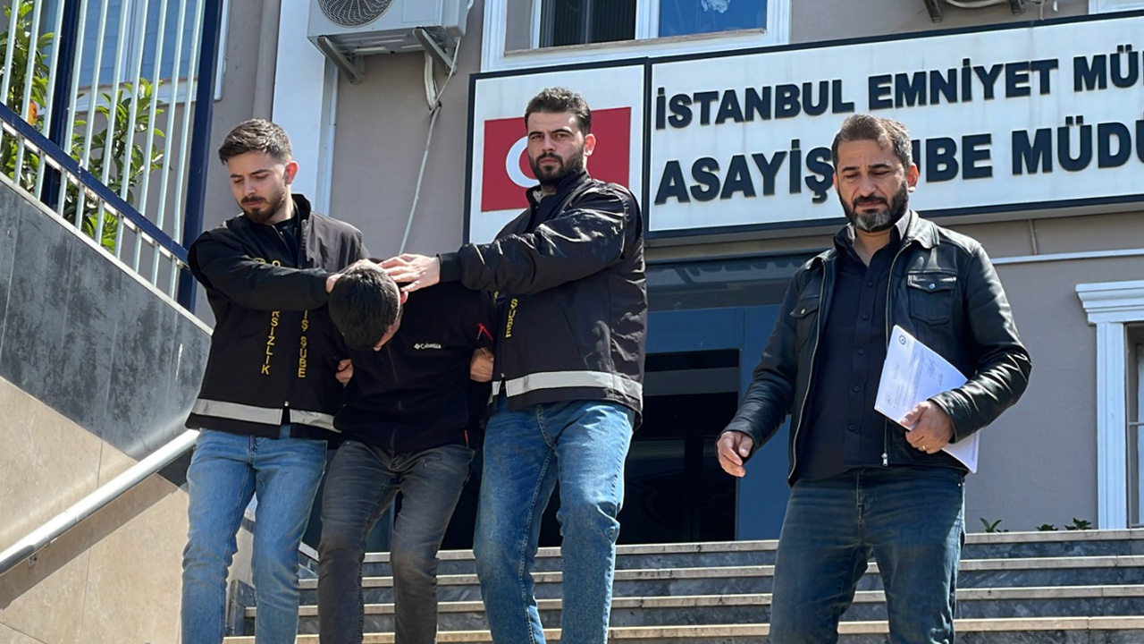 Motosiklet hırsızının kimliği şaşırttı! Kılık değiştirdiği anlar kameraya yansıdı