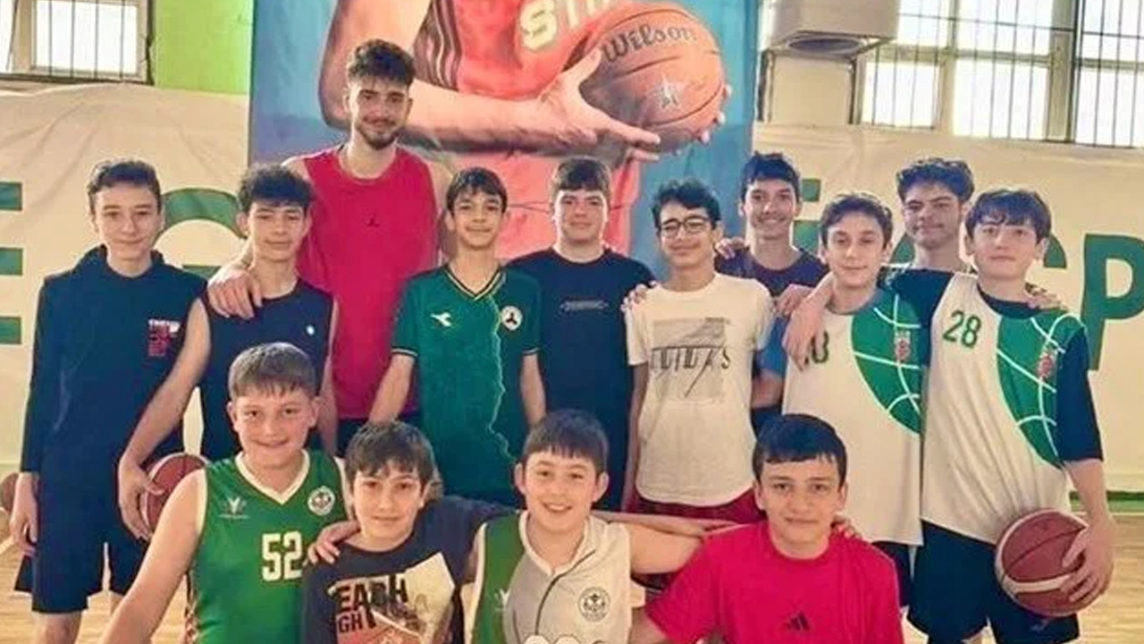 Alperen Şengün'e memleketi Giresun'da yoğun ilgi