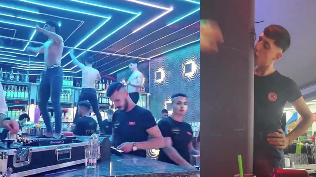 Marmaris'te kadın turistleri sapkın danslarla taciz eden işletmeler kapatıldı