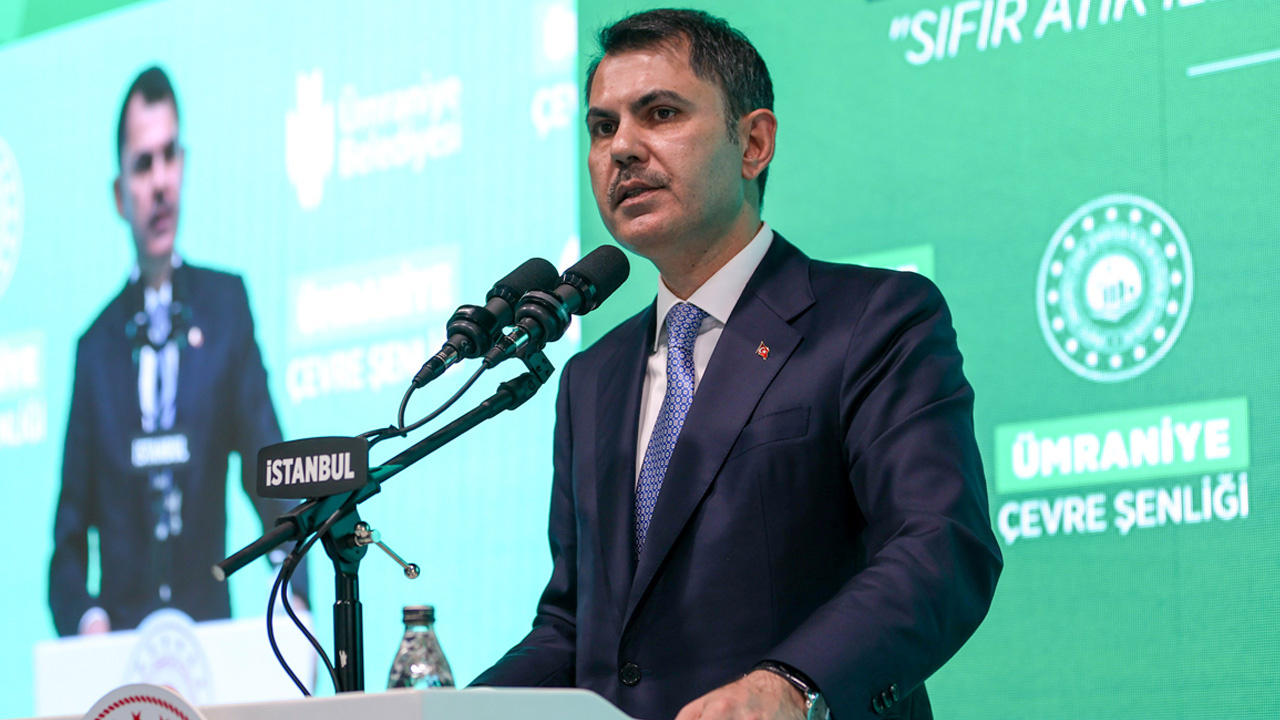 Bakan Murat Kurum, Ümraniye Çevre Şöleni'nde konuştu: İklim Kanunu başarıyla uygulanacak