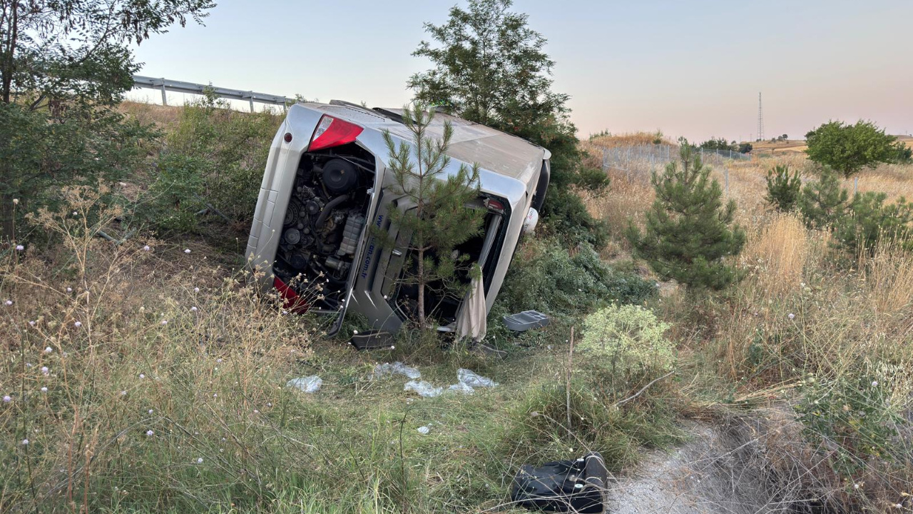 Balıkesir’de otobüs kazası: 27 yaralı