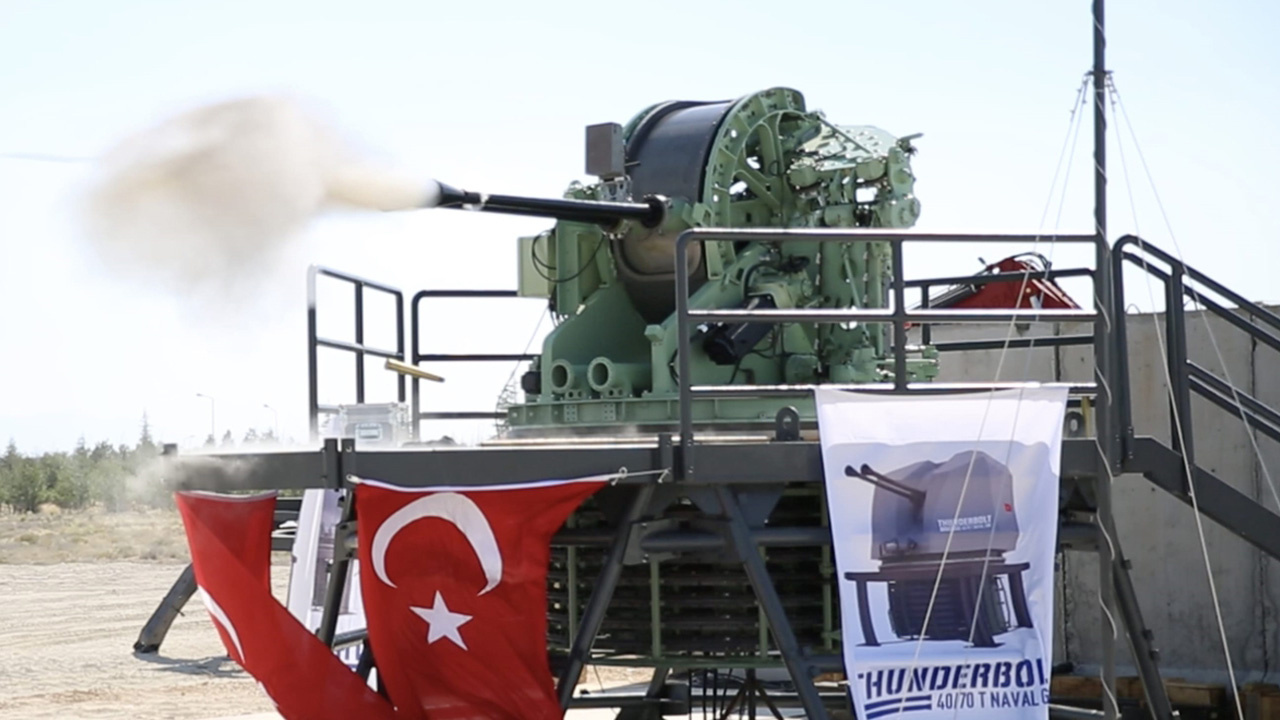 Türkiye'nin milli deniz topu fuarda tanıtılacak! Dakikada 600 atış kapasitesi