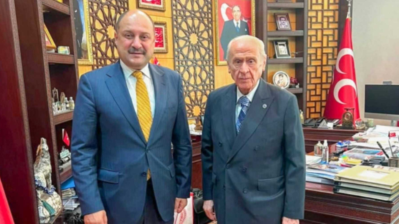 Mehmet Kasım Gülpınar'dan Bahçeli'ye ziyaret