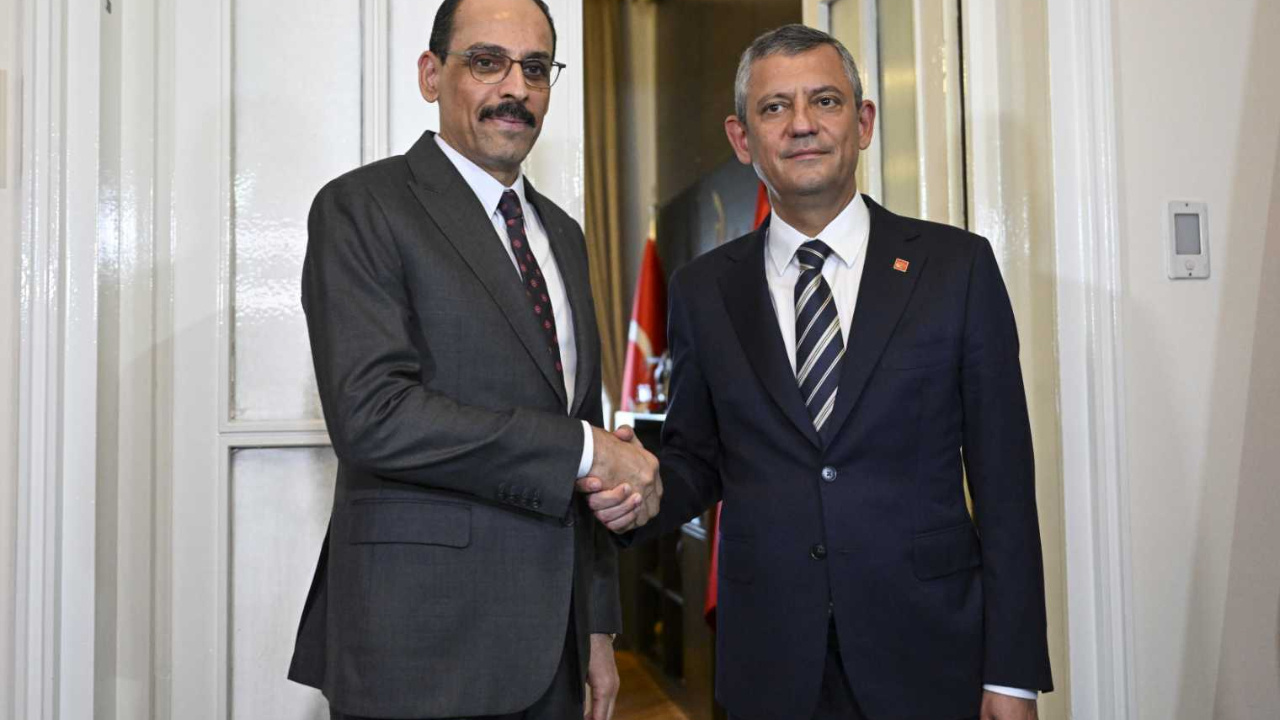 MİT Başkanı İbrahim Kalın Özgür Özel ile görüştü