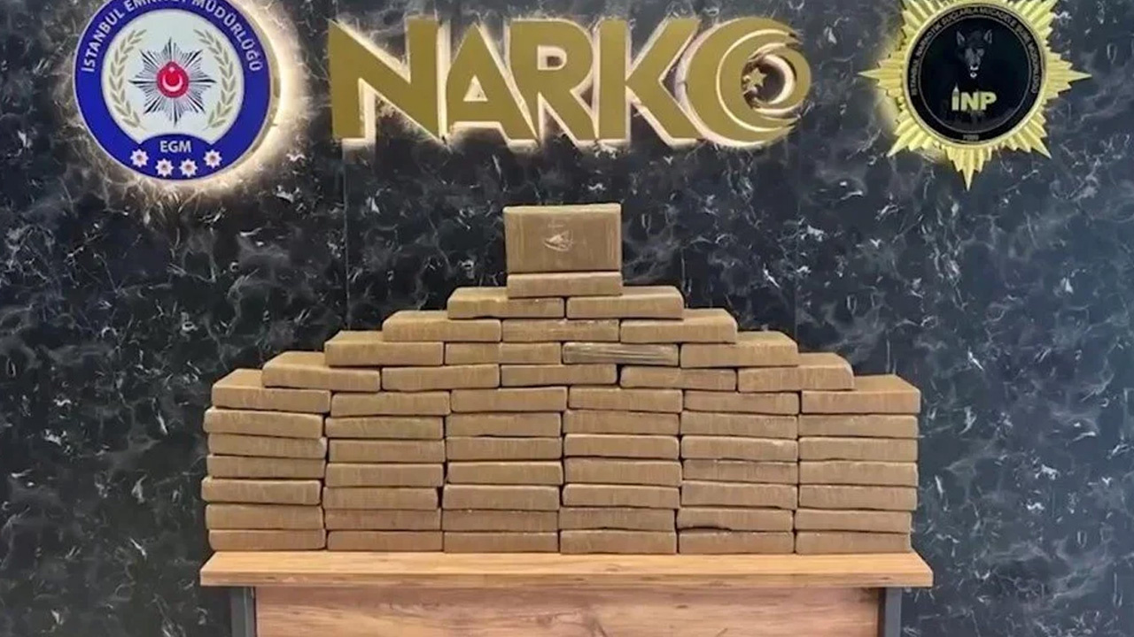 Çatalca'da düzenlenen operasyonda 60 kilogram kokain ele geçirildi