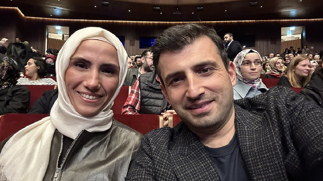 Selçuk Bayraktar'dan Next Teknofest Sosyal'e katılan eşi Sümeyye Erdoğan'ı öyle bir karşıladı ki...