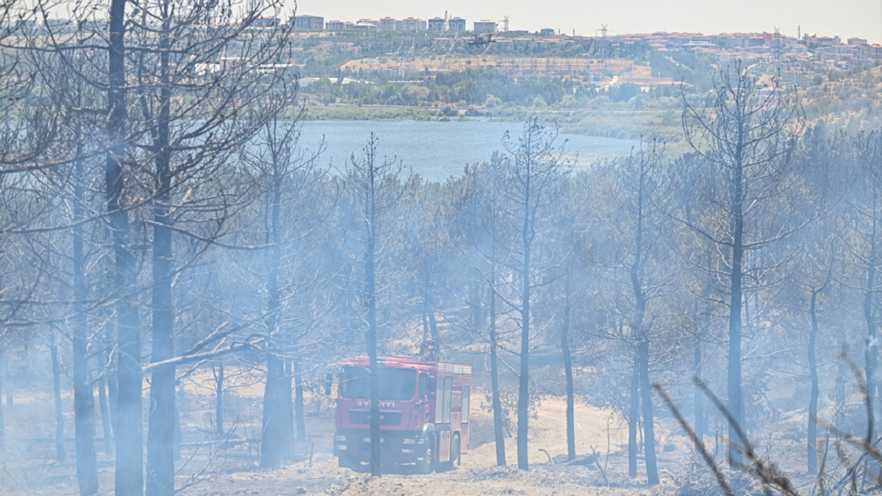 Vali Şahin: "6 helikopter ve 4 uçak ile yangına müdahale ediyoruz"