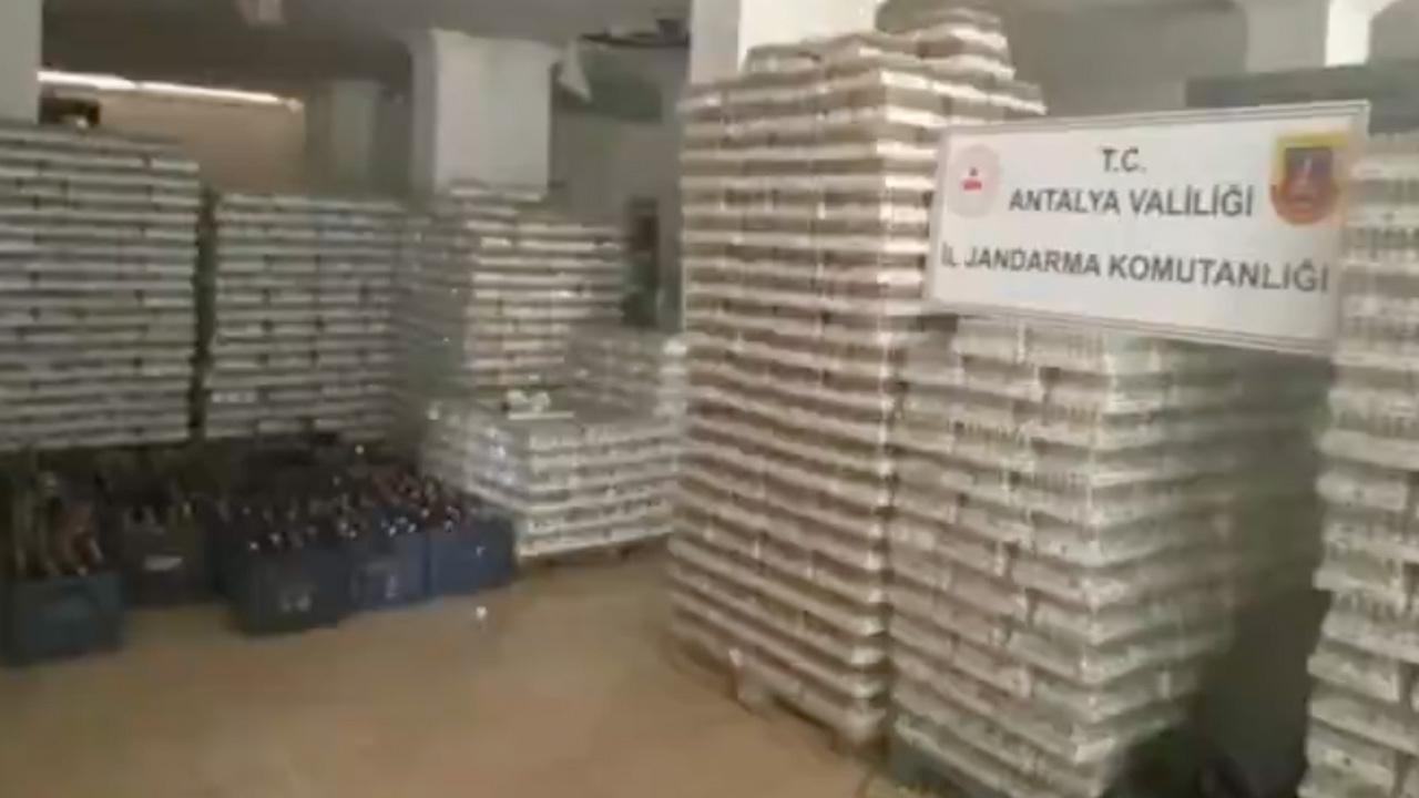 Sahte içki operasyonlarında 121 şüpheli yakalandı