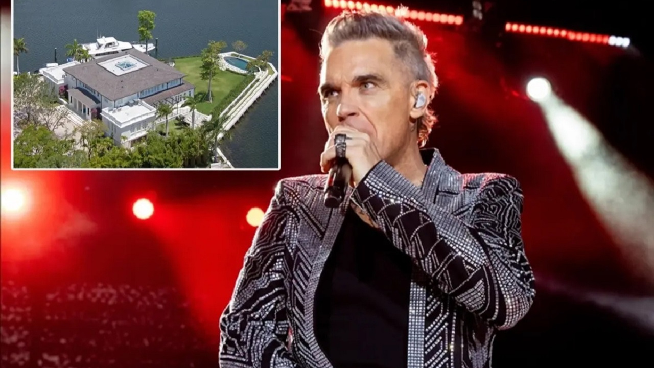Adeta eğlence merkezi! Robbie Williams'tan 1.3 milyarlık malikane