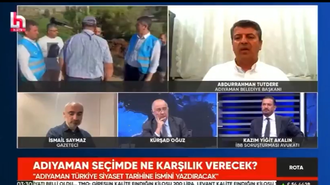 Halk TV, CHP’li Adıyaman Belediye Başkanı Tutdere’den umduğu cevabı alamadı