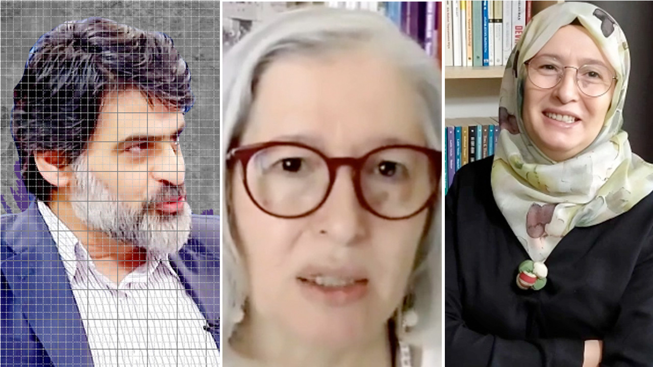 Yeni Akit yazarı Karahasanoğlu'ndan başını açan Berrin Sönmez'e: Bacağını da açacak mısın?