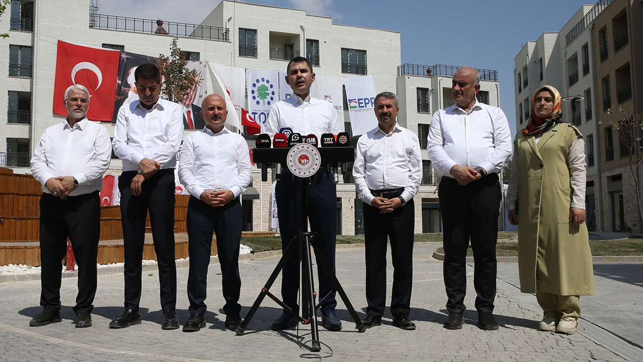 Bakan Kurum, Adıyaman'da konuştu: Deprem bölgesinde devlet çalıştı, millet kazandı