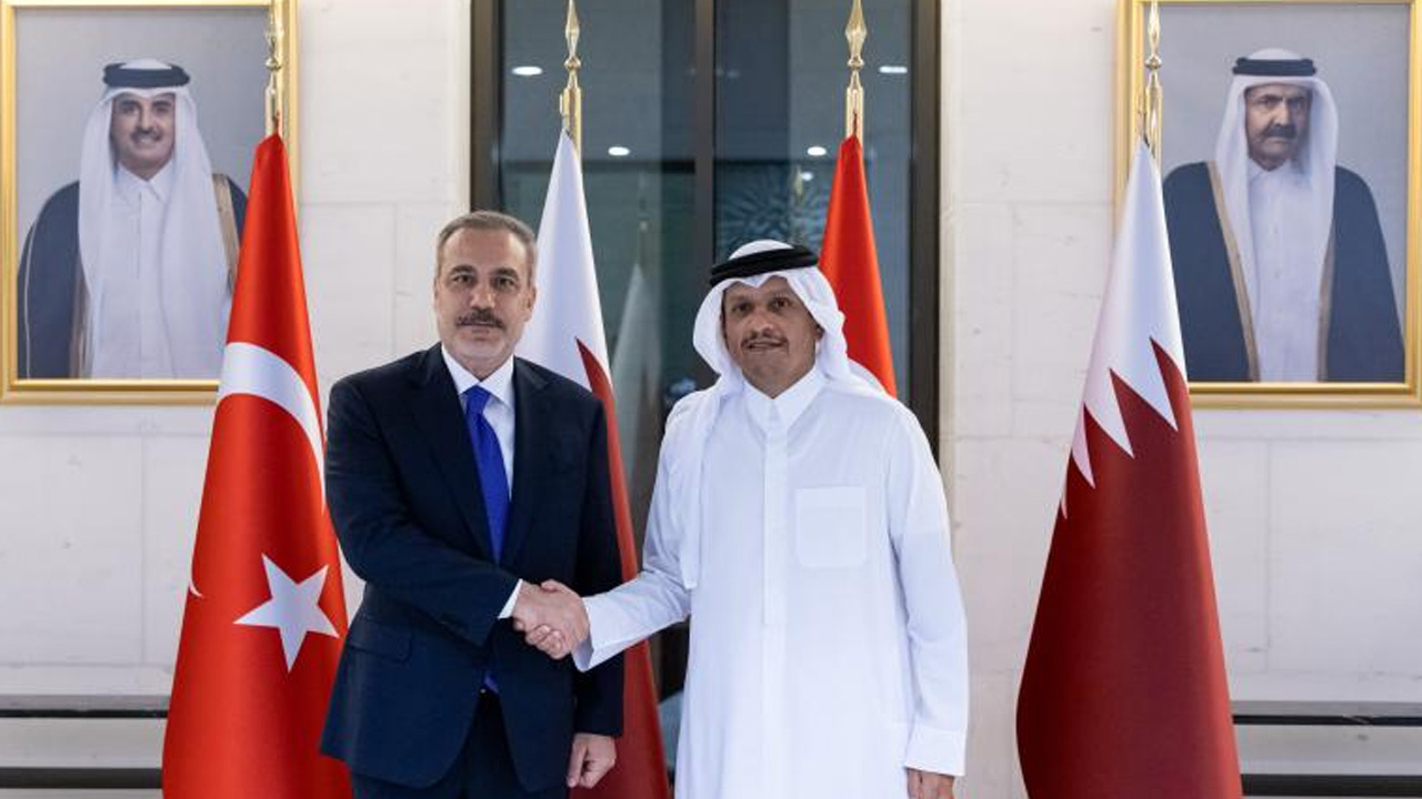 Dışişleri Bakanı Fidan, Katarlı mevkidaşı ile görüştü