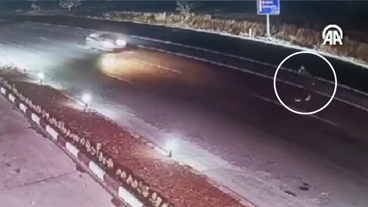 Adıyaman'da feci kaza! Yaya hayatını kaybetti: O anlar kamerada