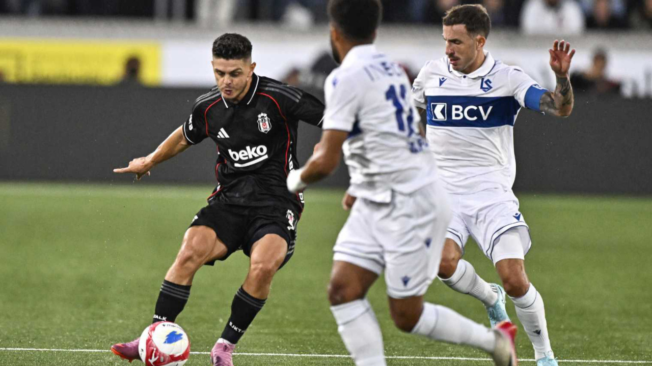 Beşiktaş Konferans Ligi'nde 83'te yıkıldı