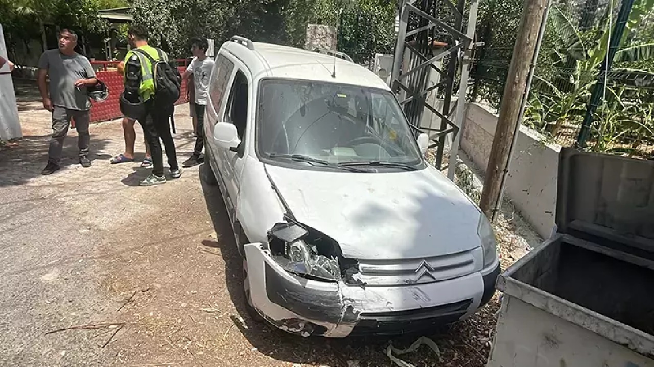 Bodrum'da hafif ticari araç ile motosiklet çarpıştı! Sürücüsü hayatını kaybetti...