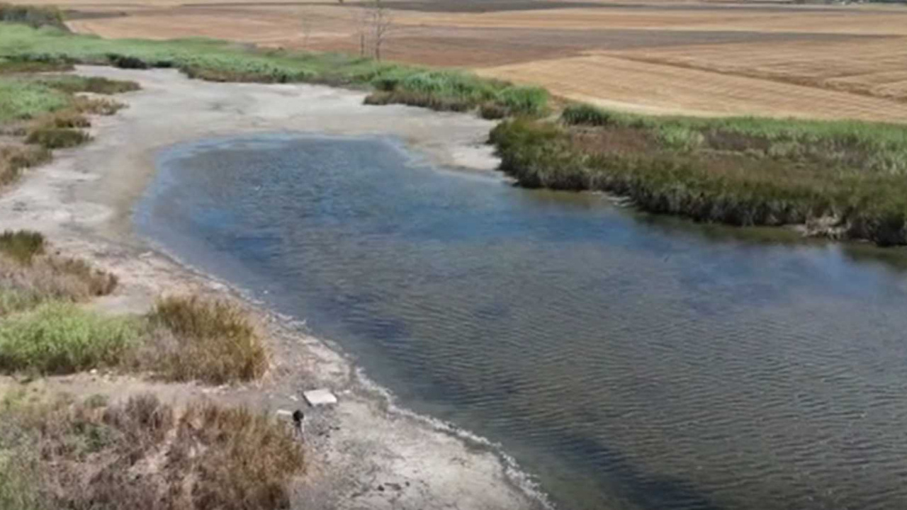 Tekirdağ'da kuraklık dehşete düşürdü! Su seviyesi düşünce...