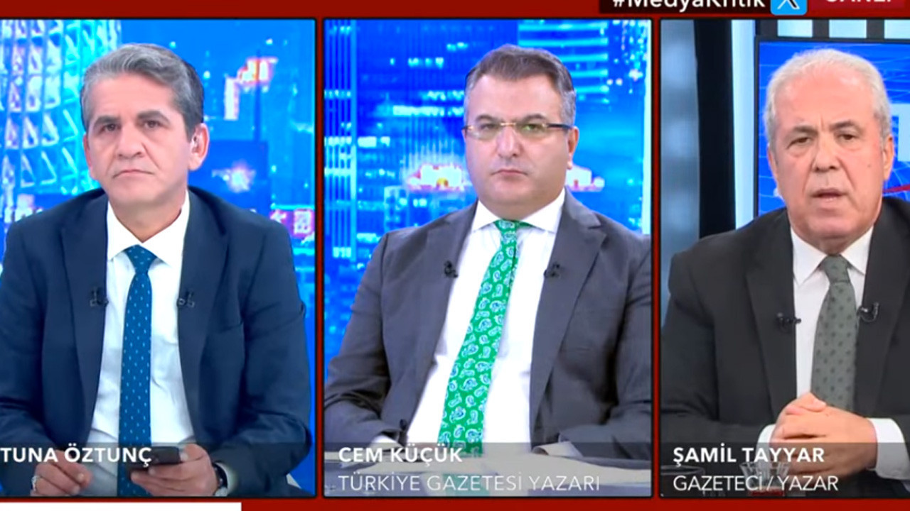 Şamil Tayyar'dan Cem Küçük'e canlı yayında tepki: Cem Küçük mahkeme başkanı değil