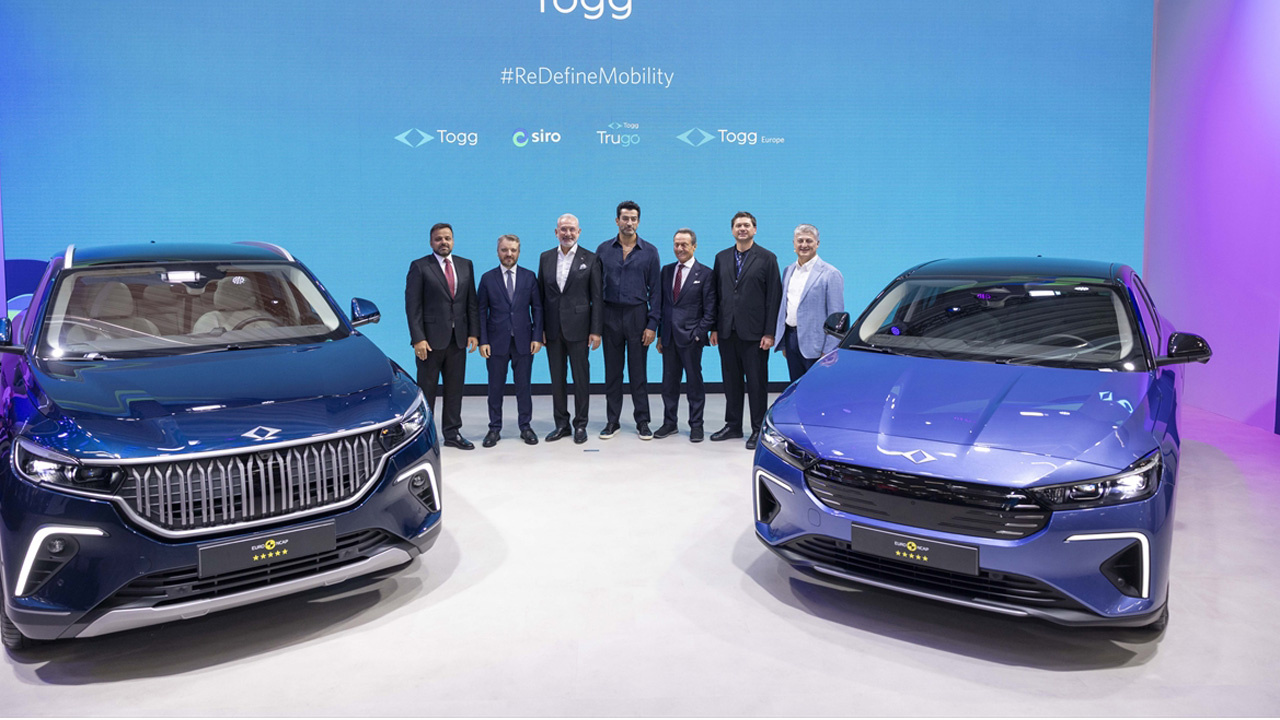 Togg yeni modeli T10F Münih’teki IAA Mobility 2025 Fuarı’nda tanıtıldı