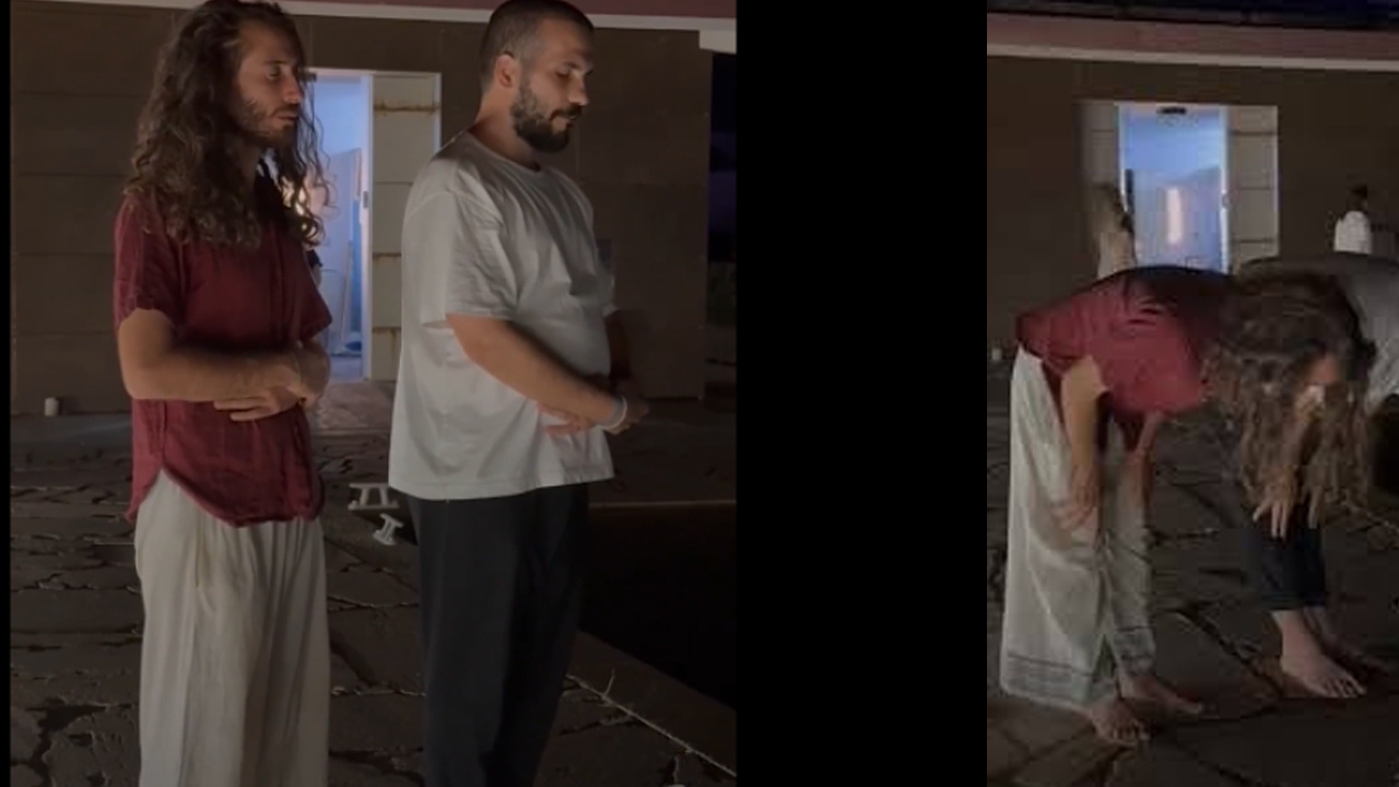 İtalyan tiyatrocu ilk kez namaz kıldı: “İnşallah Gazze’de Müslüman olursun”