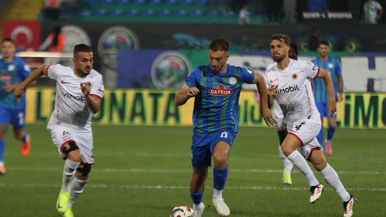 Rizespor, Gençlerbirliği'ni 90+3'te geçti