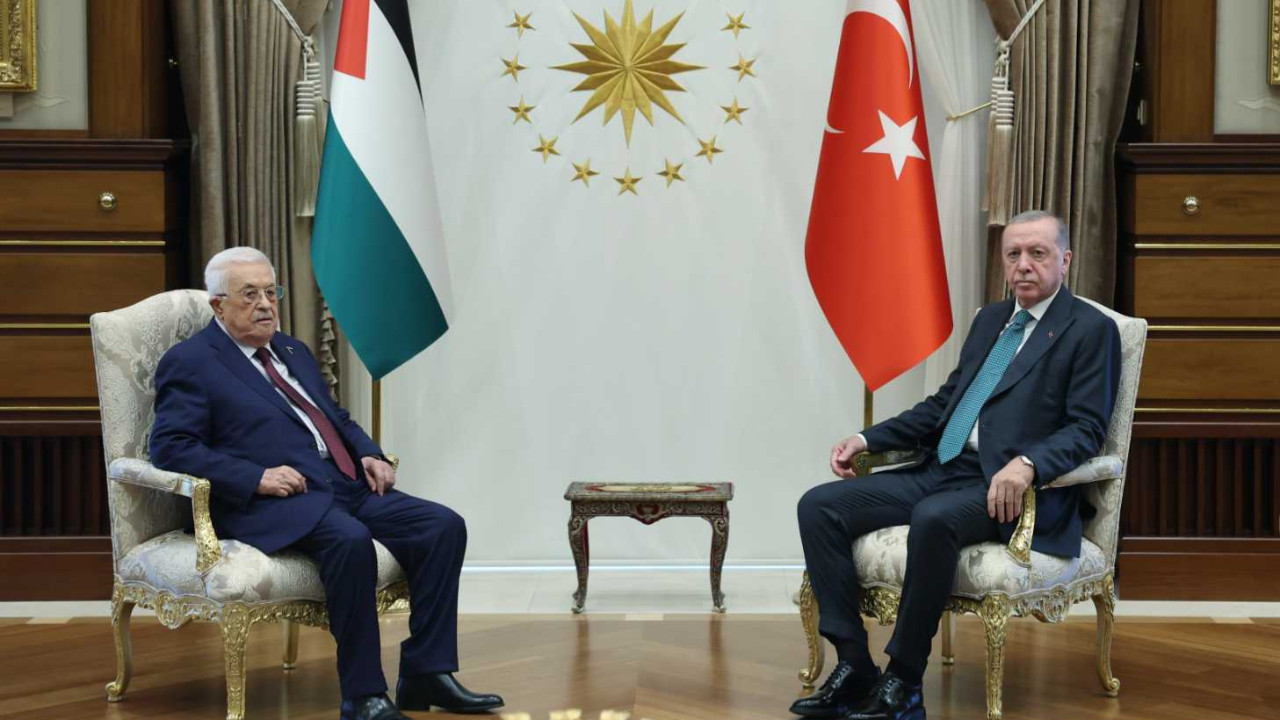 Cumhurbaşkanı Erdoğan, Mahmud Abbas ile görüştü: BM’de Filistin’in sesi olacağız