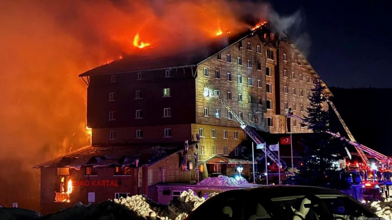 Bolu Kartalkaya'daki Grand Kartal Otel yangını davasının 2. duruşması başladı