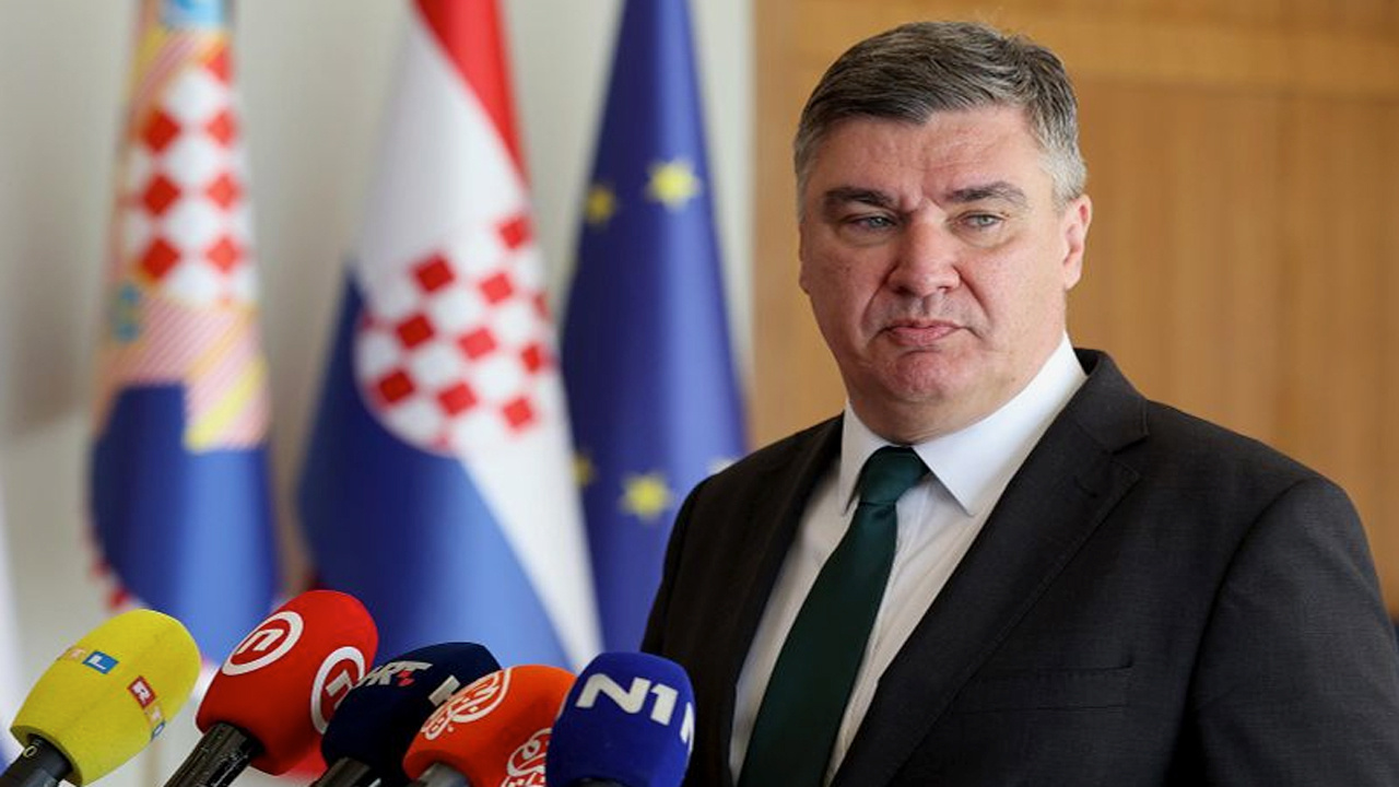 Hırvatistan Cumhurbaşkanı Milanovic'ten önemli Filistin açıklaması