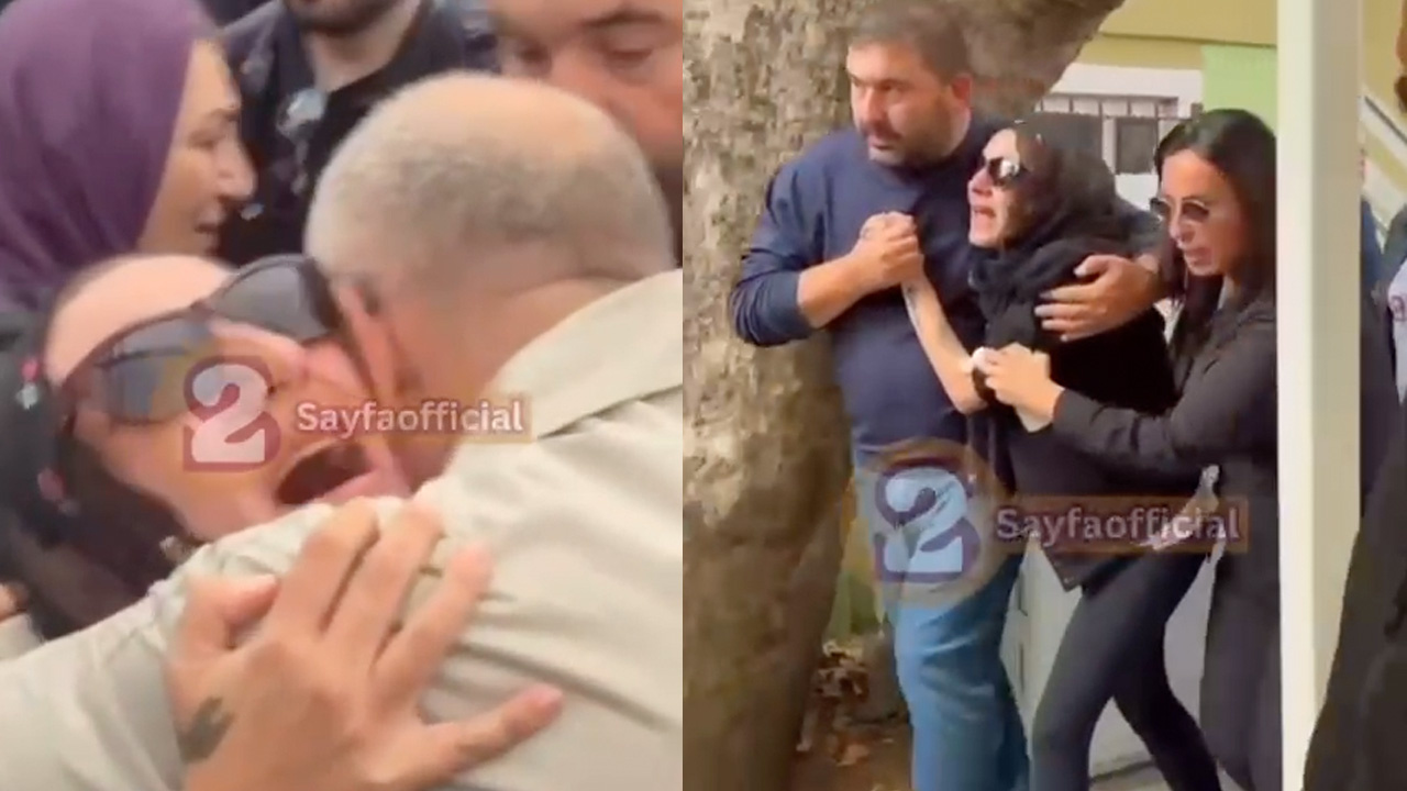 Güllü'nün kızı Tuyan sinir krizi geçirdi! Babasına sarılıp ağladı, o anlar tüyleri diken diken etti