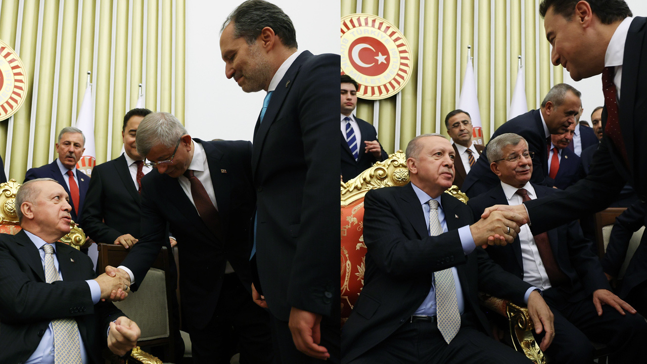 İşte o karenin perde arkası! Davutoğlu Erdoğan ile buluşmasının detaylarını anlattı