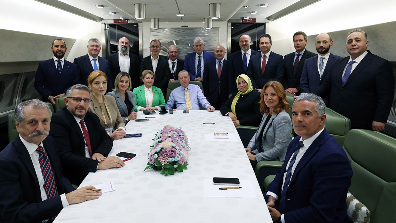 Cumhurbaşkanı Erdoğan'dan önemli açıklamalar Gazze'de Türk askeri, resepsiyondaki fotoğraf enflasyon...