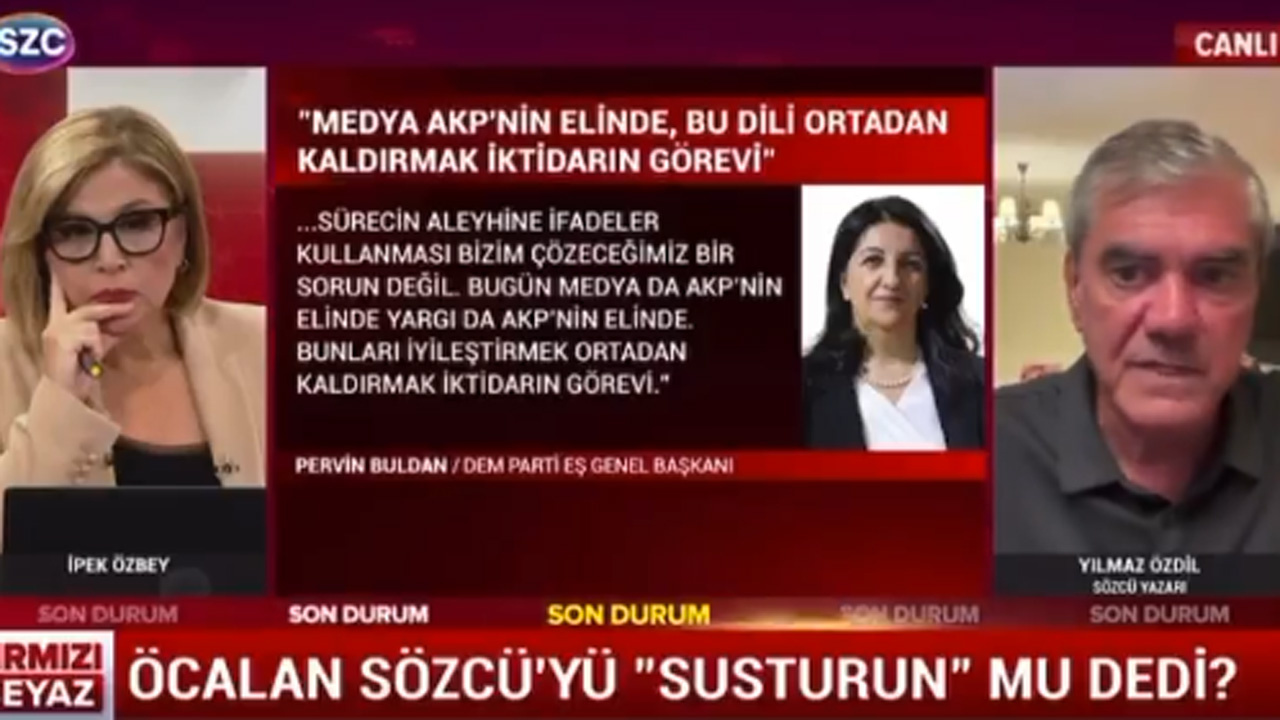 Yılmaz Özdil: Özgür Özel beni Sözcü'den kovdurmaya çalışıyor