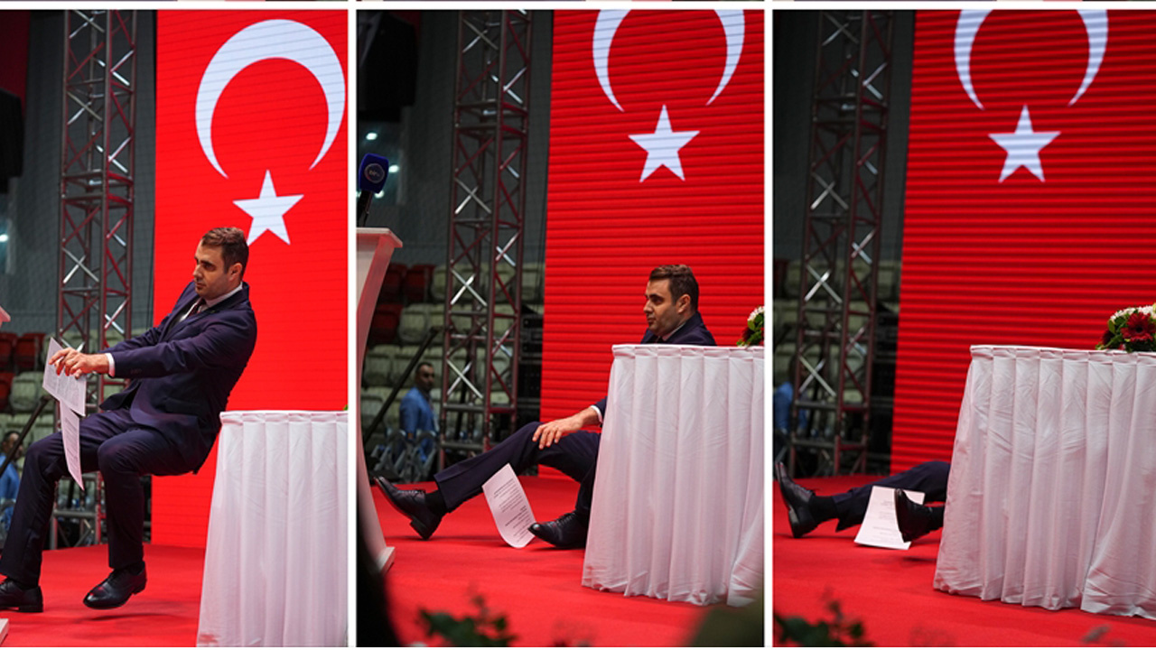 CHP İzmir Kongresi'nde panik anları! Tek aday Çağatay Güç kürsüde fenalaştı