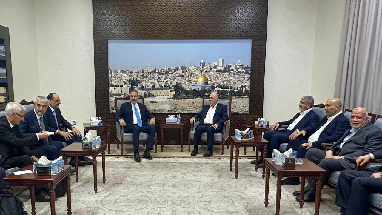 Doha’da kritik zirve! Fidan ve Kalın, Hamas yetkilileriyle görüştü