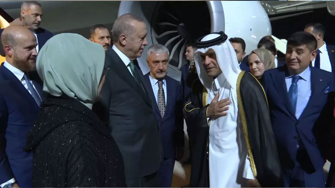 Cumhurbaşkanı Erdoğan, Katar'da