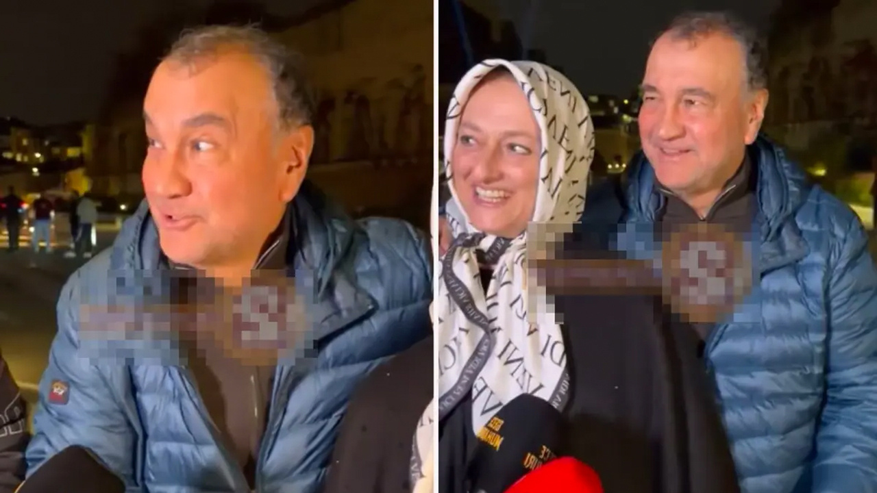 Murat Ülker eşi Betül Ülker ile yürüyüşte görüntülendi! Şükürler olsun yanıtı