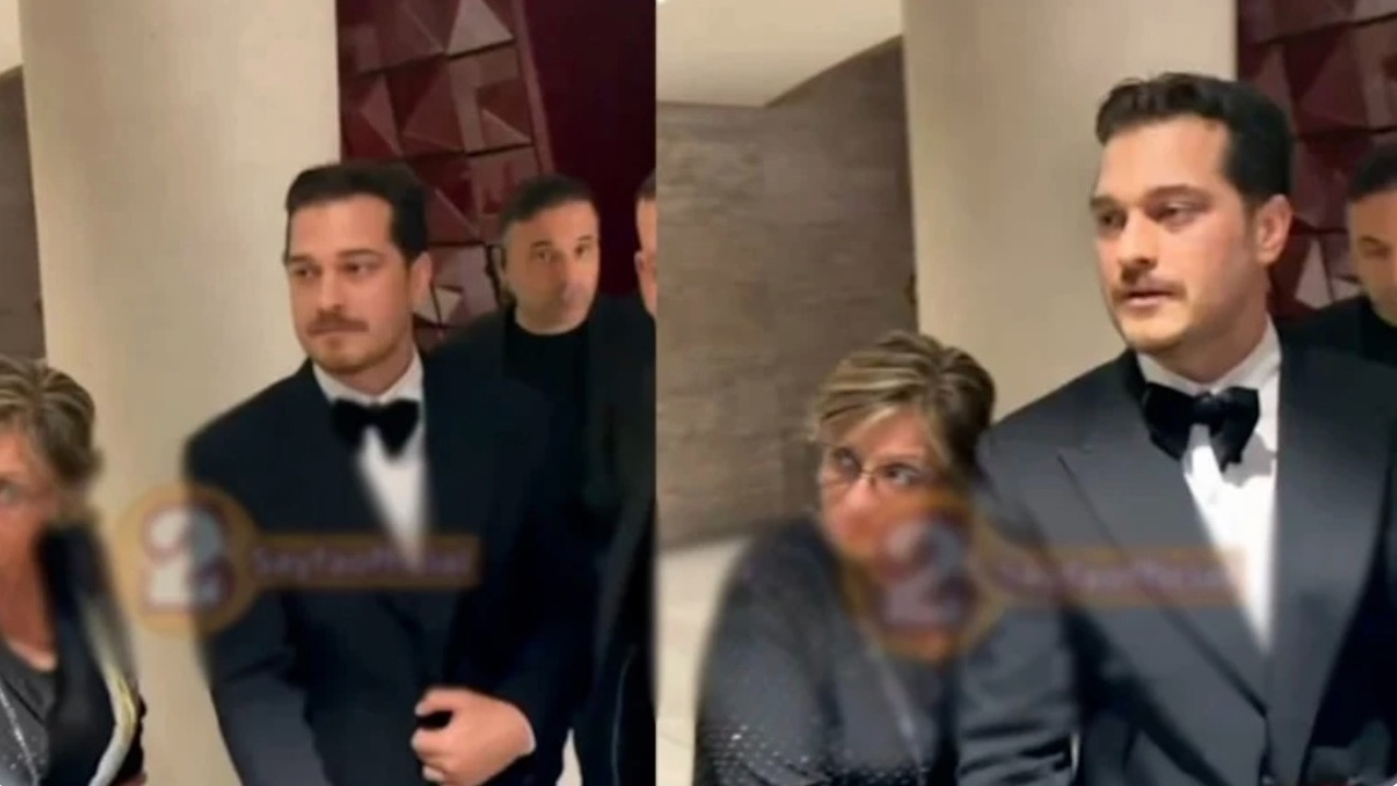 Çağatay Ulusoy'un zor anları! Deprem anında galadaydı...