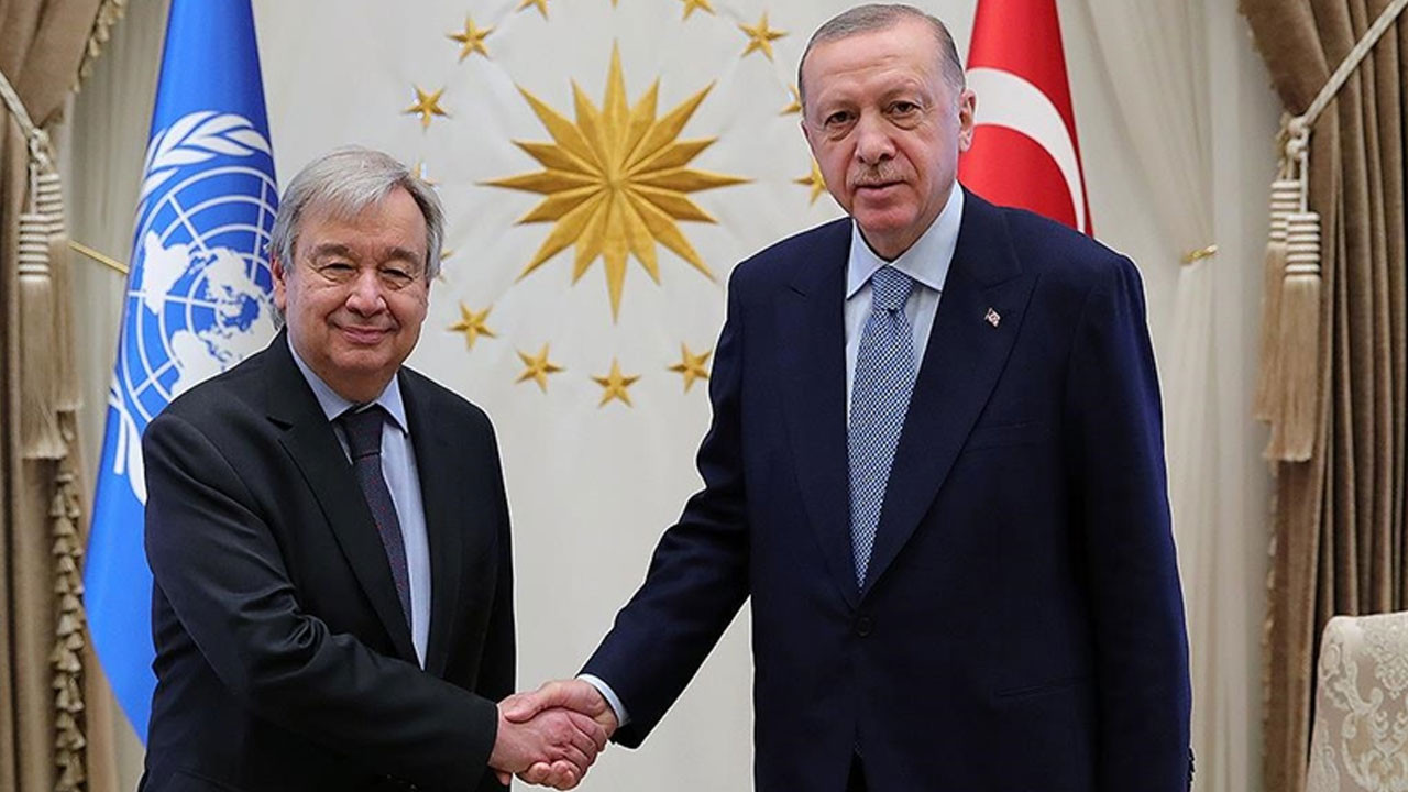 Cumhurbaşkanı Erdoğan açıkladı: Türkiye'den Guterres'e Barış Ödülü!