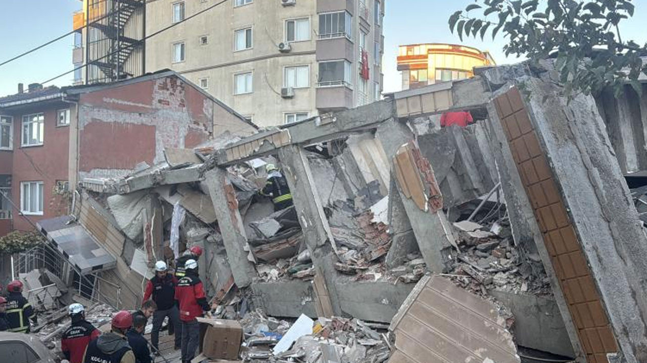 Kocaeli'de çöken bina ile ilgili soruşturma başlatıldı