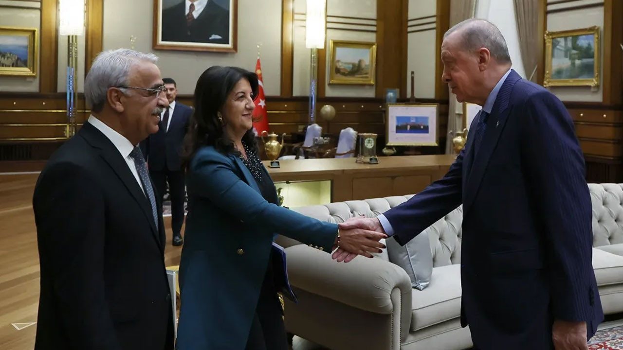 Cumhurbaşkanı Erdoğan, DEM Parti heyetini Beştepe'de kabul etti