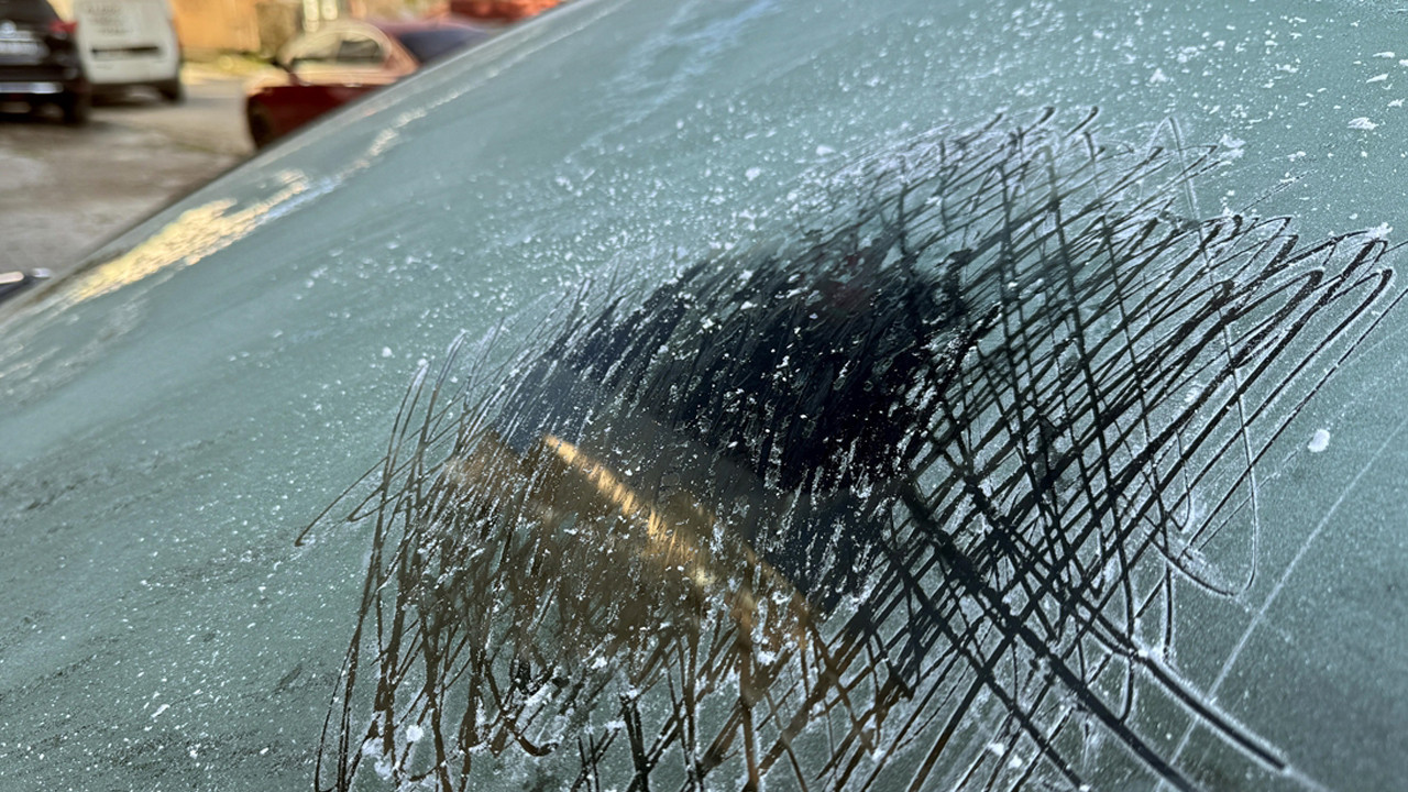 O şehir resmen dondu! Termometreler -10 dereceyi gösterdi