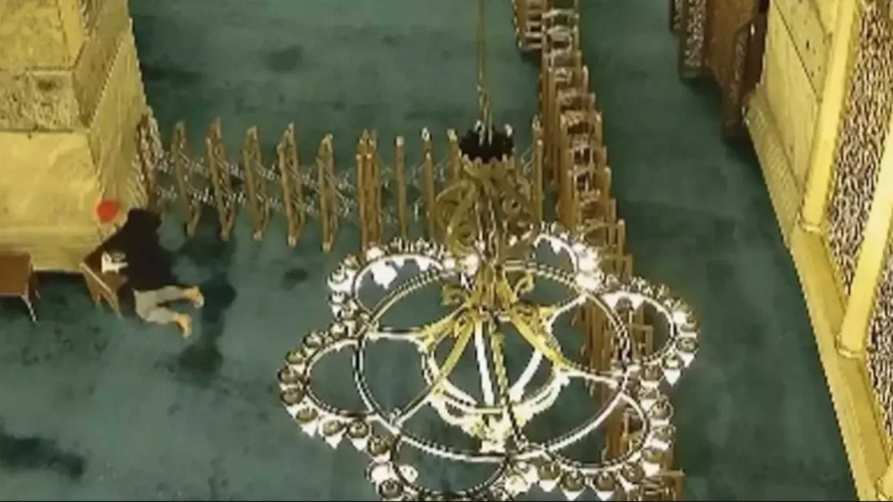 Ayasofya’da halıyı yakan şüpheli için 13 yıla kadar hapis istemi