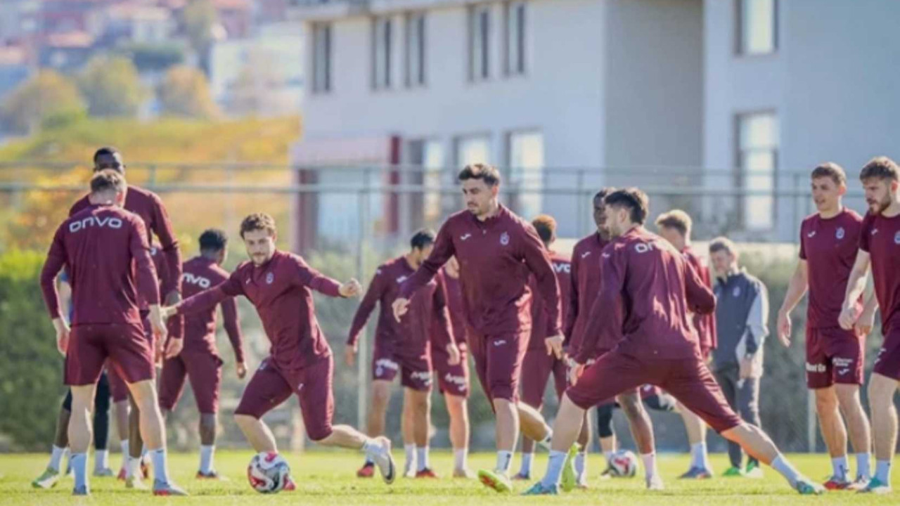 Trabzonspor’un derbi maçı kamp kadrosu belli oldu