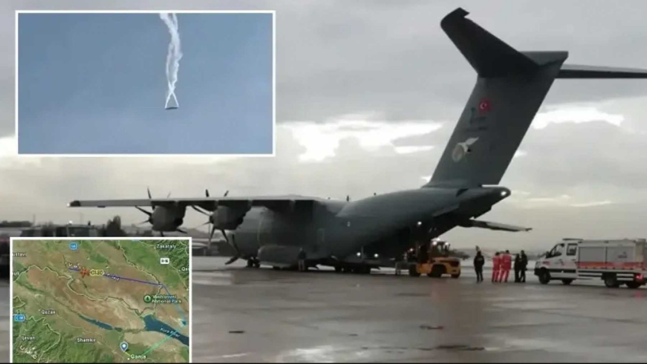 Askeri kargo uçağı kazası sonrası dünya ülkelerinden taziye mesajları