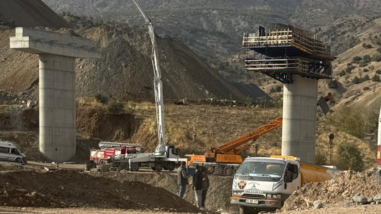 Diyarbakır'da köprü inşaatında facia! 3 işçi hayatını kaybetti