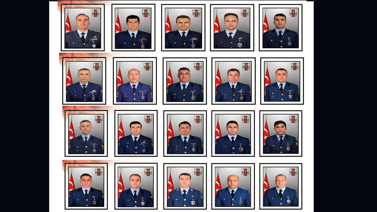 Gürcistan'da düşen kargo uçağındaki 20 şehidimizin isimleri ve memleketleri belli oldu