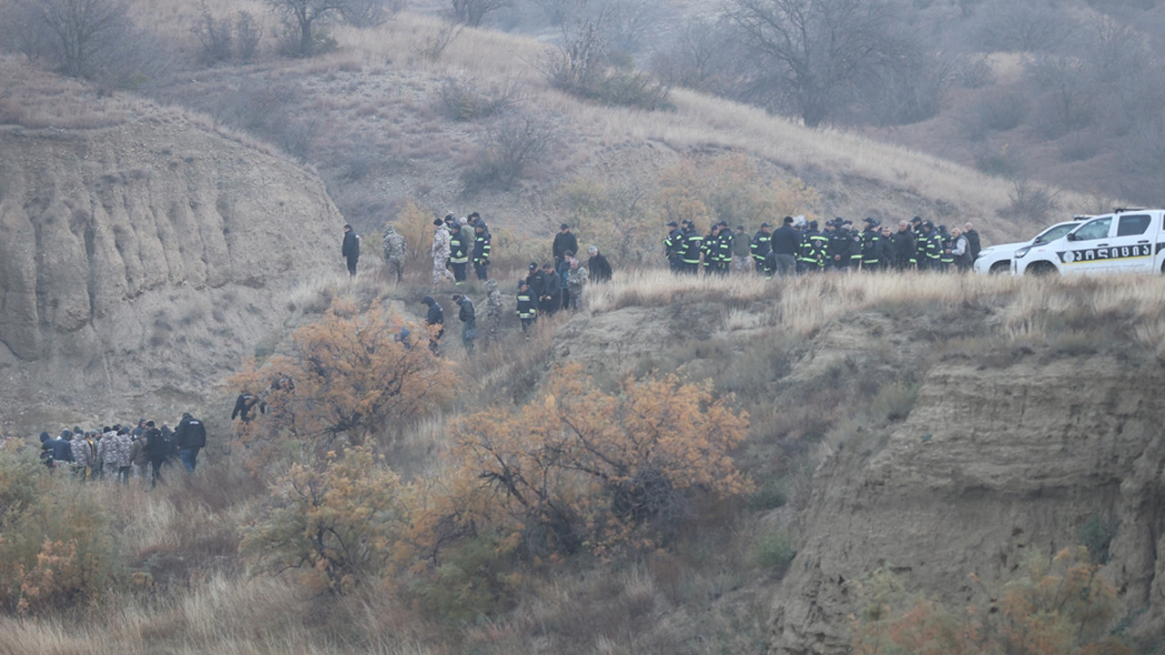 Gürcistan'da düşen askeri nakliye uçağındaki 20'inci şehidin naaşına ulaşıldı